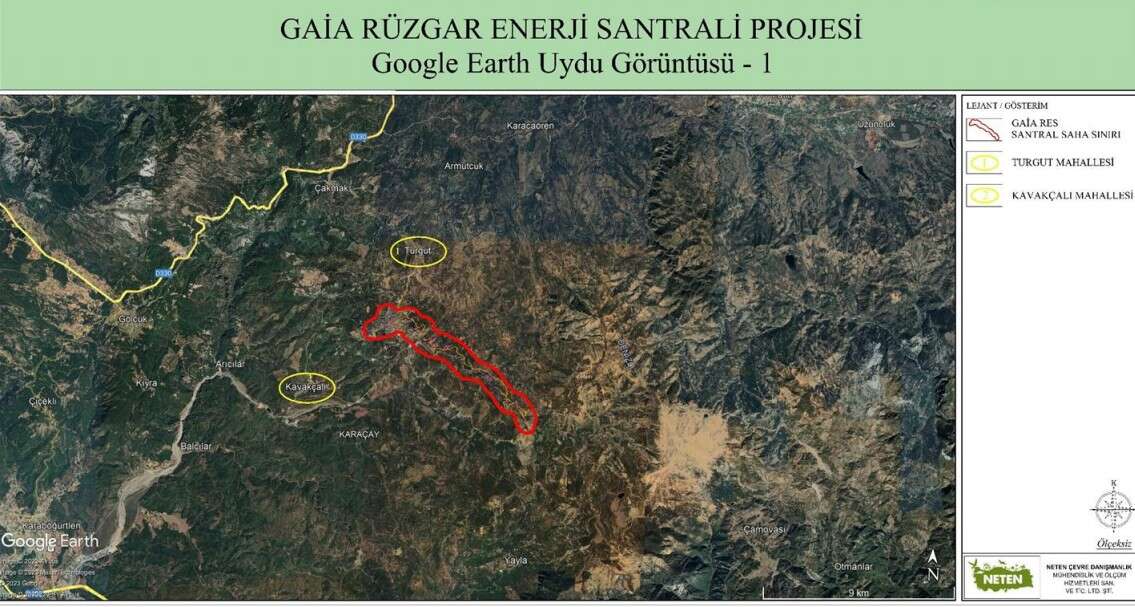 Muğla’da 781,2 Milyon TL’lik Gaia RES Projesi: 20 Türbin ve 84 MWm Kurulu Güç 1